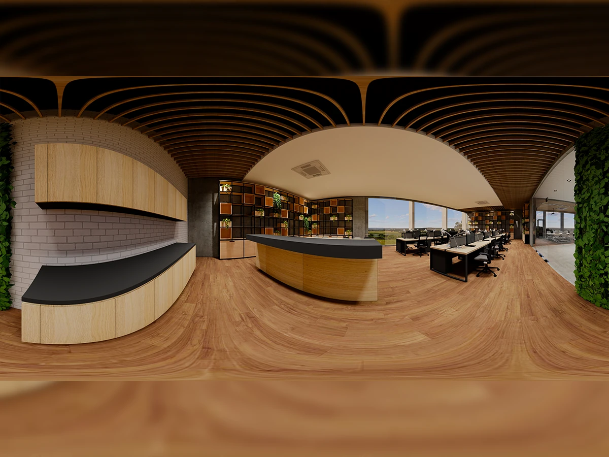 360 degree panoramic architectural visualization